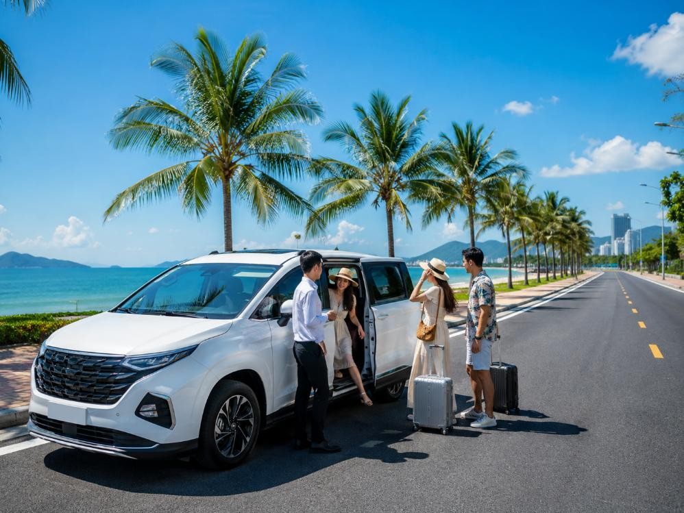 Thuê xe đi Nha Trang giá rẻ, xe đời mới