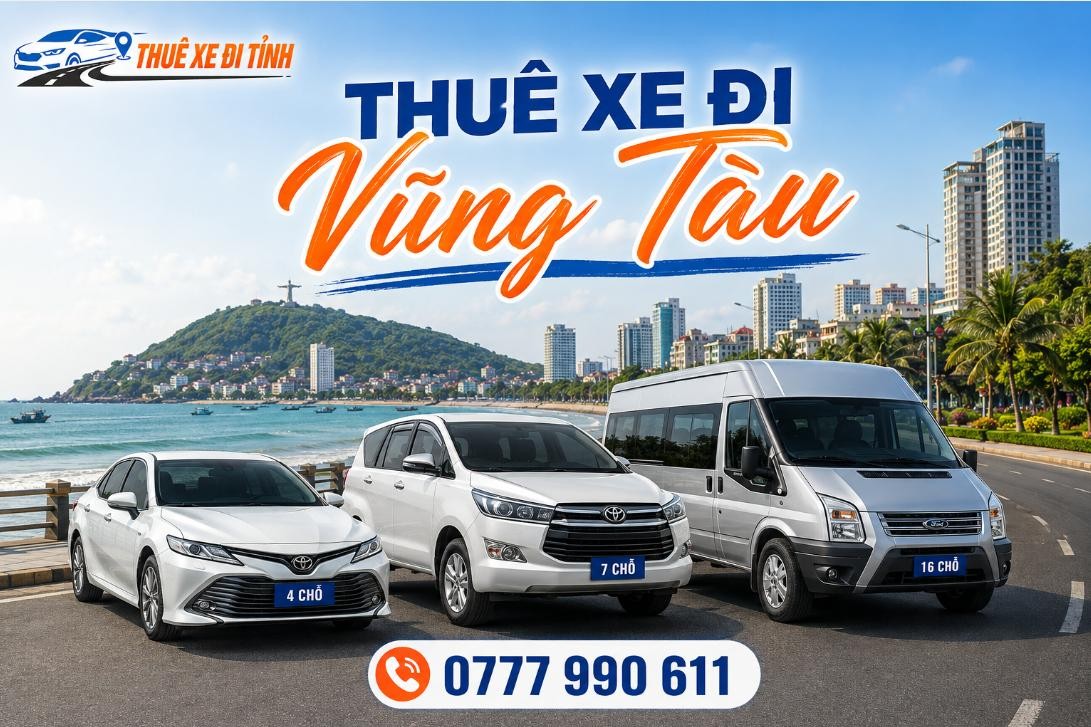 Thuê xe đi Vũng Tàu giá rẻ, xe đời mới