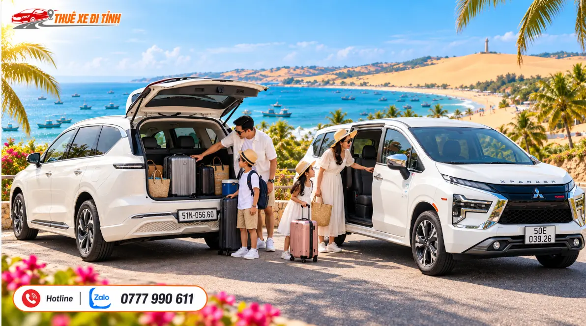 Kinh nghiệm thuê xe đi Mũi Né, Phan Thiết cho gia đình