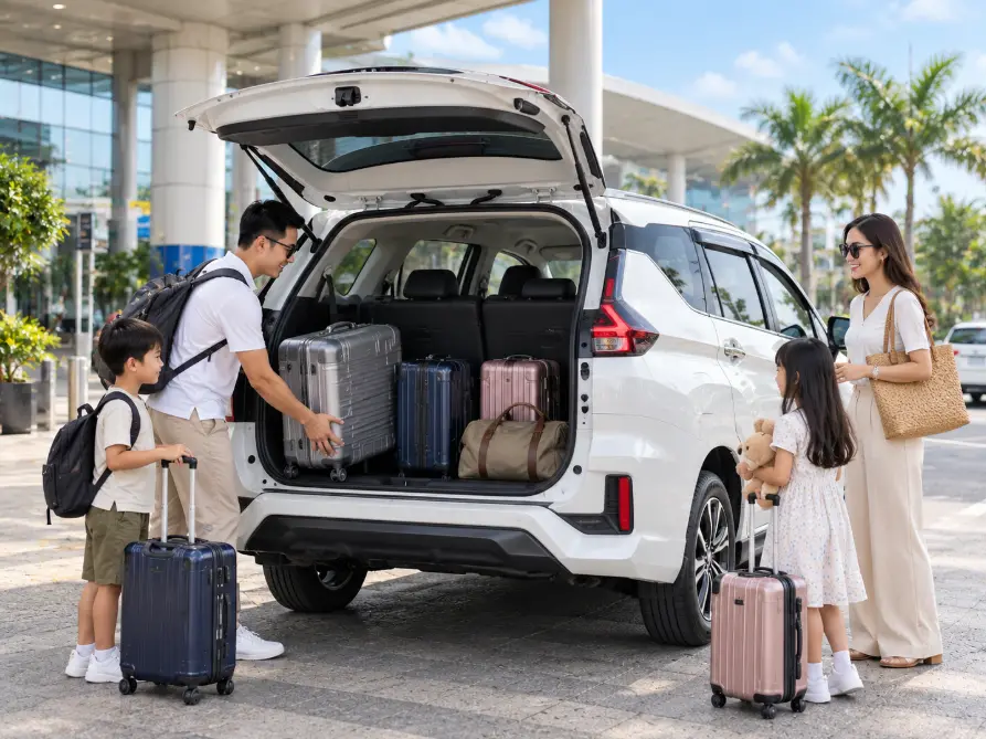 Thuê xe 7 chỗ Quận 1 có tài xế, xe đời mới