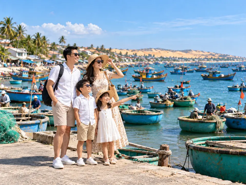 Thuê Xe 7 Chỗ Đi Mũi Né 3 Ngày 2 Đêm Cho Gia Đình