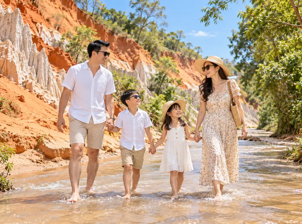 Thuê Xe 7 Chỗ Đi Mũi Né 3 Ngày 2 Đêm Cho Gia Đình