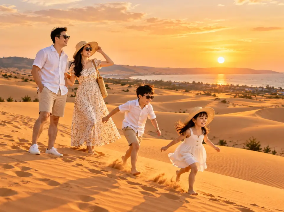 Thuê Xe 7 Chỗ Đi Mũi Né 3 Ngày 2 Đêm Cho Gia Đình