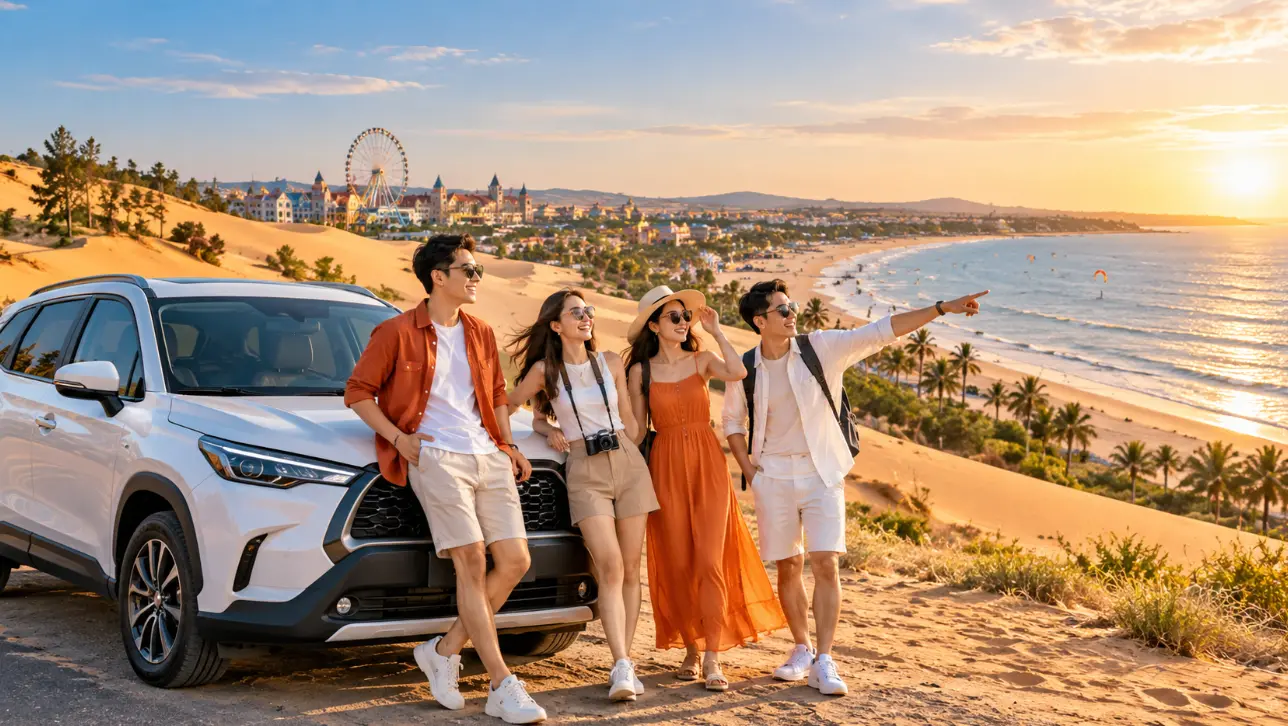 Thuê xe đi NovaWorld Phan Thiết từ Sài Gòn: Kinh nghiệm & lịch trình