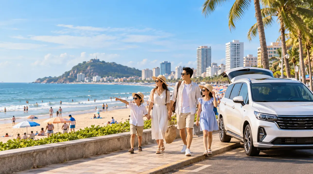 Lịch trình tham quan Vũng Tàu bằng xe riêng dễ áp dụng