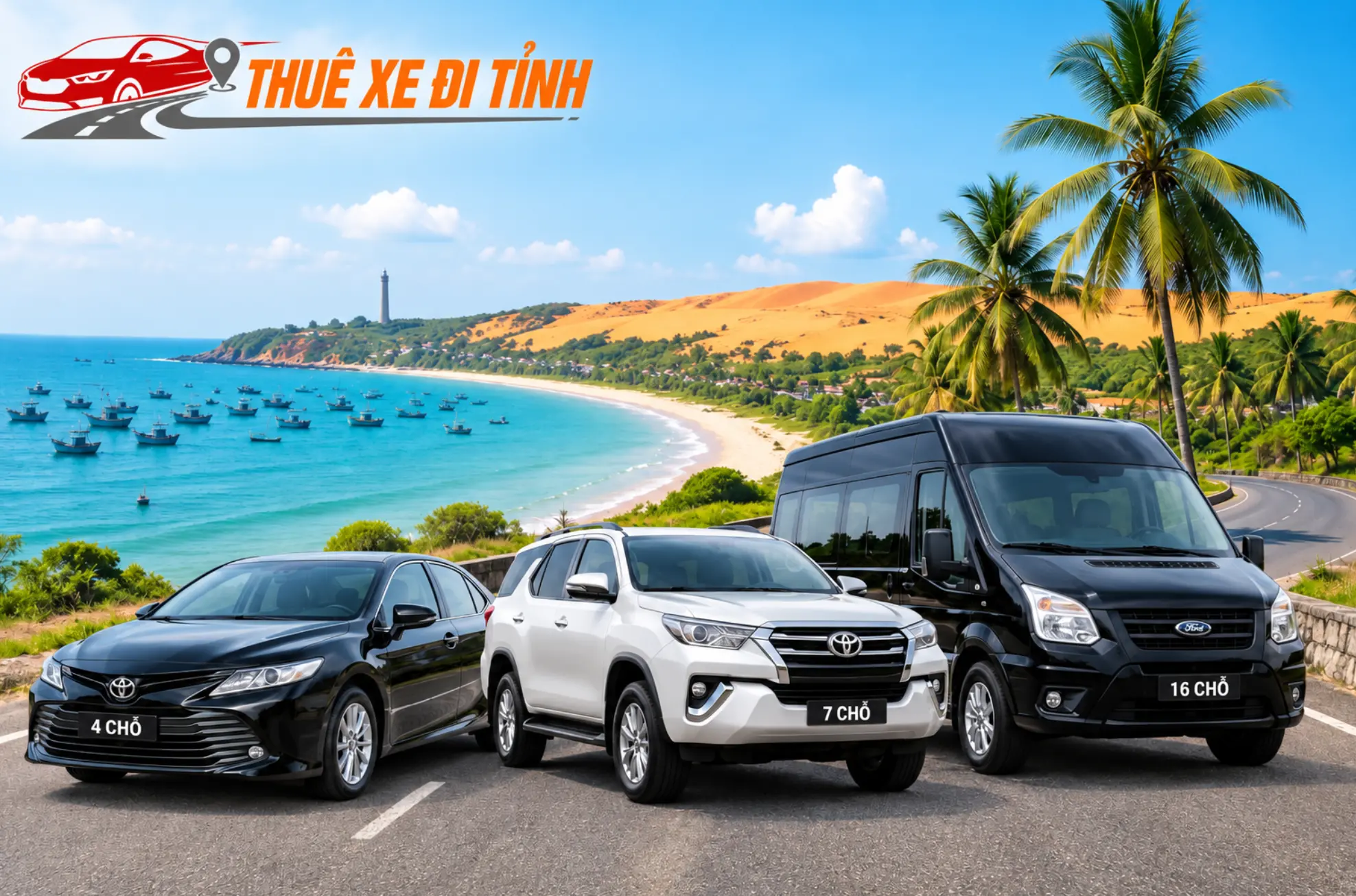Cho Thuê xe đi tỉnh tại Sài Gòn