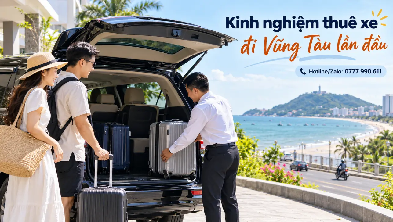 Kinh nghiệm thuê xe đi Vũng Tàu lần đầu: 7 điều cần biết