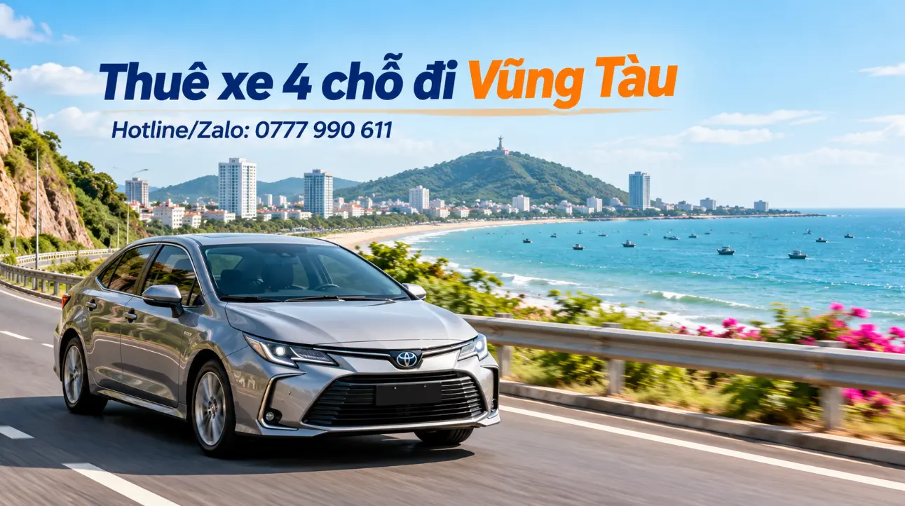 Thuê xe 4 chỗ đi Vũng Tàu: Phù hợp với ai?